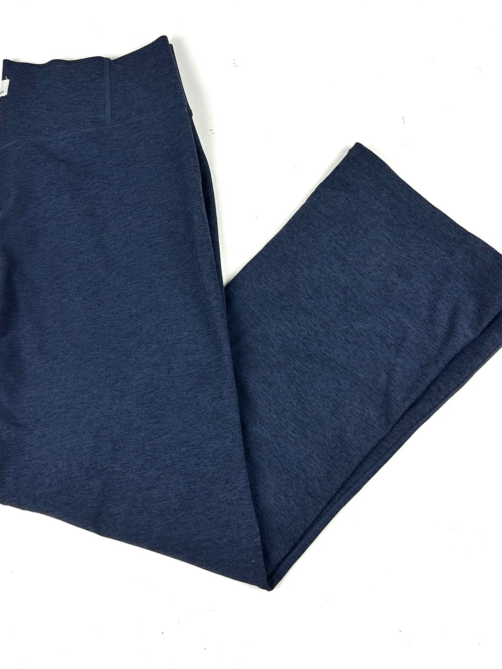 Vuori Elevation Slim Bootcut Pants Women's Large Blue Heather Stretch VW487